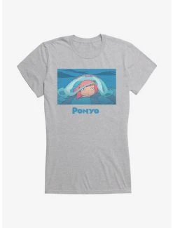 Wholesale 🛒 Studio Ghibli Ponyo Poster Art 👧 Girls T-Shirt ✔️