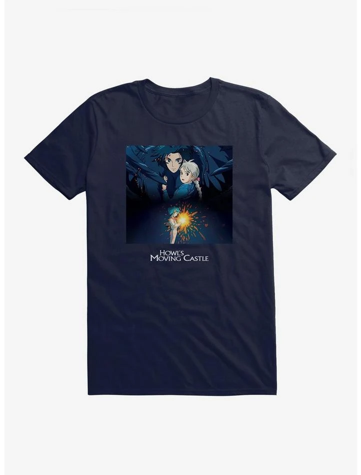 Best Pirce π Studio Ghibli Howl's Moving Castle Poster Art T-Shirt β 4 Best Pirce π Studio Ghibli Howl's Moving Castle Poster Art T-Shirt β - Image 4