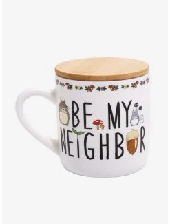 Wholesale ⭐ Studio Ghibli My Neighbor Totoro Be My Neighbor Mug With Lid 🛒