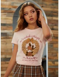 Buy π€© Her Universe Studio Ghibli Kiki's Delivery Service Bakery π§ Girls T-Shirt π