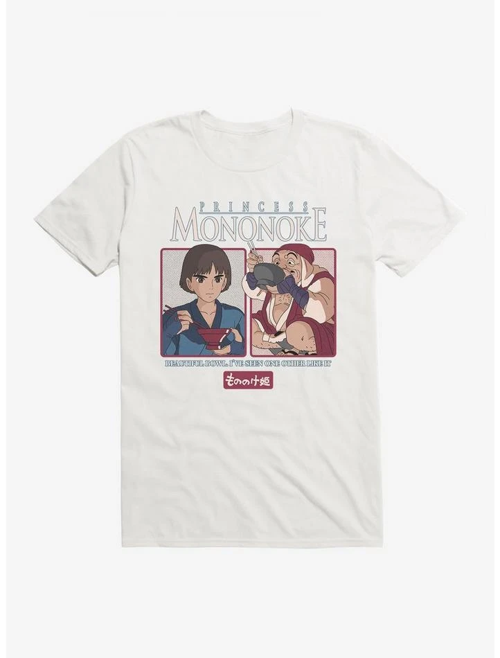 Best Pirce π Studio Ghibli Princess Mononoke Ramen Bowl T-Shirt π 6 Best Pirce π Studio Ghibli Princess Mononoke Ramen Bowl T-Shirt π - Image 6