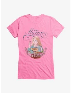 Top 10 🔥 Studio Ghibli When Marnie Was There Mushrooms 👧 Girls T-Shirt 🎁