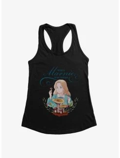 Cheap 😍 Studio Ghibli When Marnie Was There Mushrooms 👧 Girls Tank Top 🧨