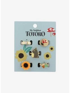 Cheap π₯° Studio Ghibli My Neighbor Totoro Floral Ring Set β