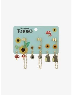 Outlet π₯° Studio Ghibli My Neighbor Totoro Cuff Earring Set π―