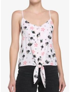 Top 10 🧨 Her Universe Studio Ghibli Spirited Away Soot Sprite 👧 Girls Tie-Front Tank Top 🔔