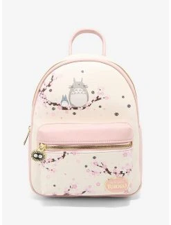 Wholesale 💯 Studio Ghibli My Neighbor Totoro Sakura Mini 🎒 Backpack 🔔