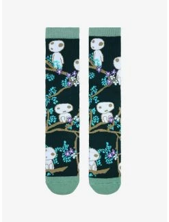 Deals 👏 Studio Ghibli Princess Mononoke Kodama Branch Crew 🧦 Socks 🤩