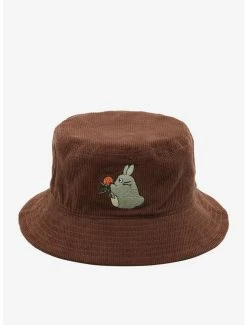 Cheapest π₯ My Neighbor Totoro Corduroy Flower Bucket Hat π₯°