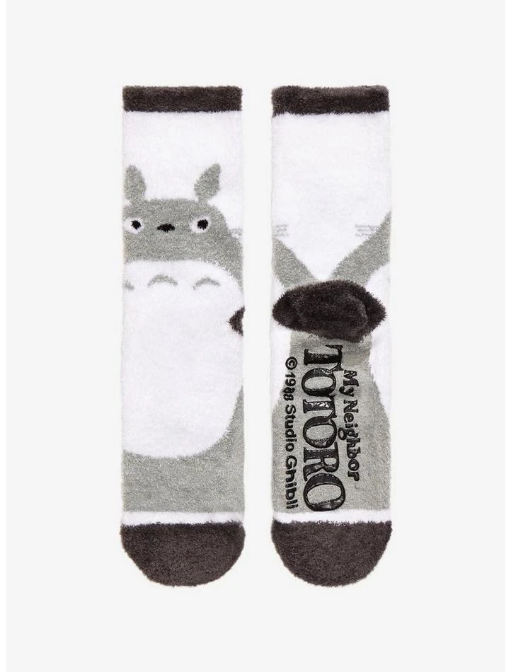Budget π Studio Ghibli My Neighbor Totoro Grey Profile Fuzzy 𧦠Socks π₯° 2 Budget π Studio Ghibli My Neighbor Totoro Grey Profile Fuzzy 𧦠Socks π₯° - Image 2