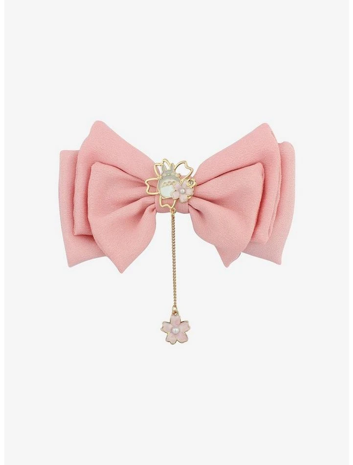 Promo 👍 Studio Ghibli My Neighbor Totoro Sakura Charm Hair Bow 👍 2 Promo 👍 Studio Ghibli My Neighbor Totoro Sakura Charm Hair Bow 👍 - Image 2