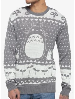 Best deal ✔️ Our Universe Studio Ghibli My Neighbor Totoro Fair Isle Knit Sweater 😍