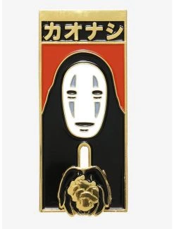Promo 🔥 Her Universe Studio Ghibli Spirited Away No-Face Sliding Enamel Pin 🛒