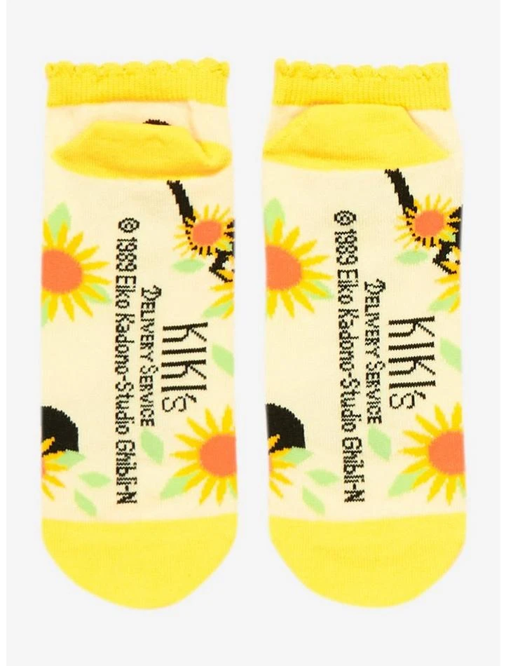 Discount π Studio Ghibli Kiki's Delivery Service Jiji Sunflower No-Show 𧦠Socks π 2 Discount π Studio Ghibli Kiki's Delivery Service Jiji Sunflower No-Show 𧦠Socks π - Image 2